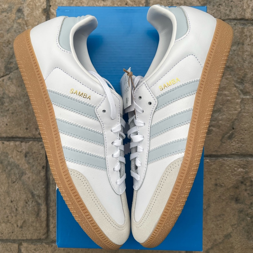 Adidas Samba OG ‘White Halo Blue Gum’